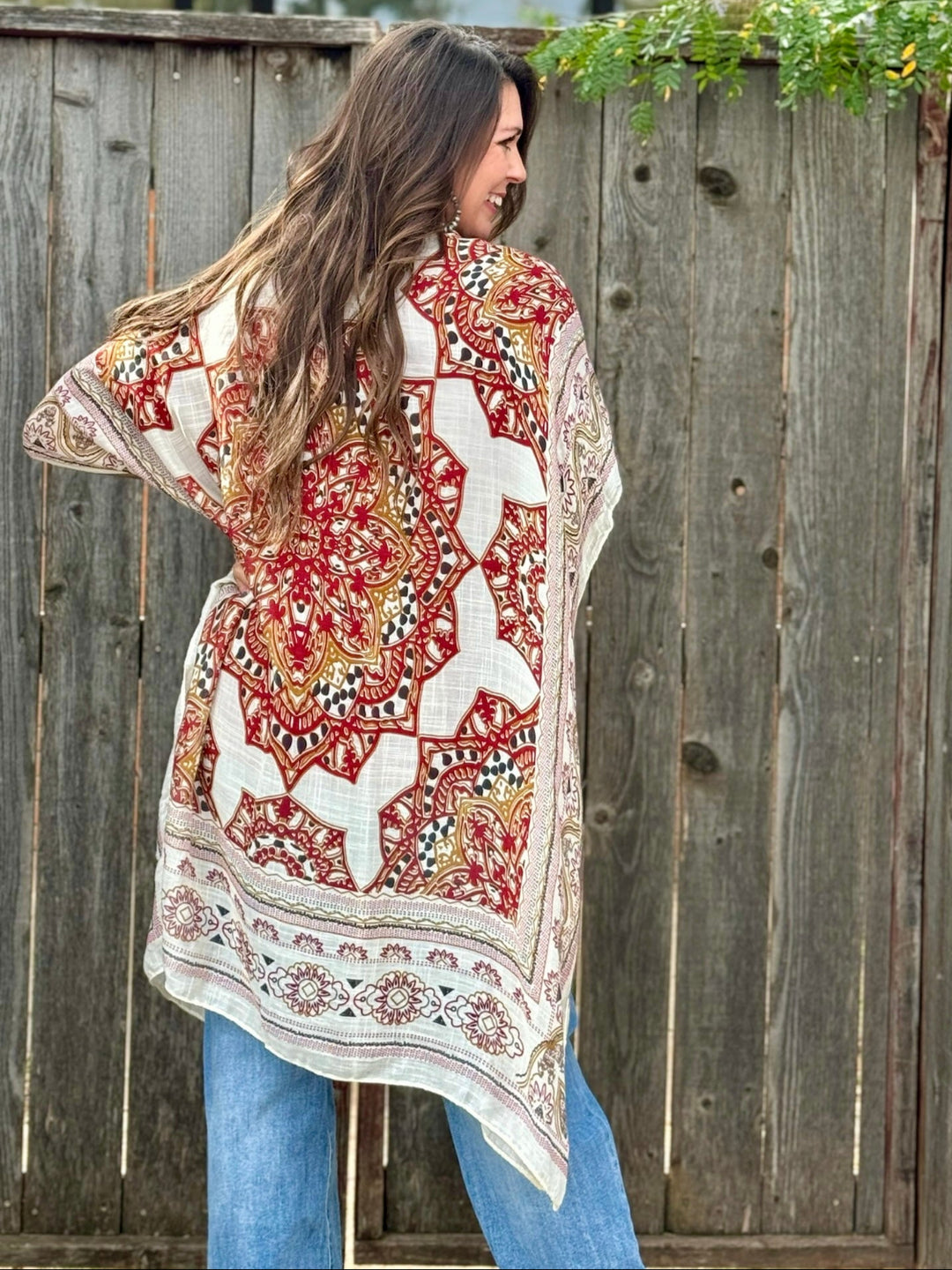 Savanna Cream Kimono