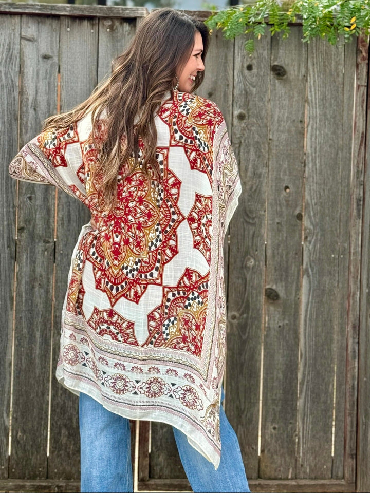 Savanna Cream Kimono