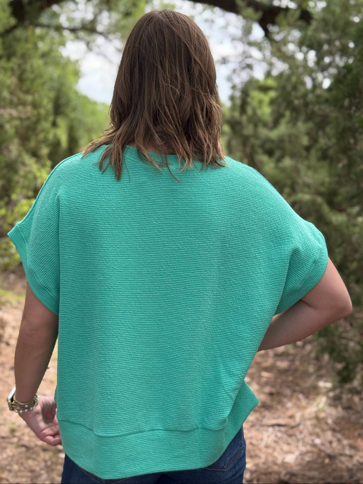 Aniya Drop Shoulder Top