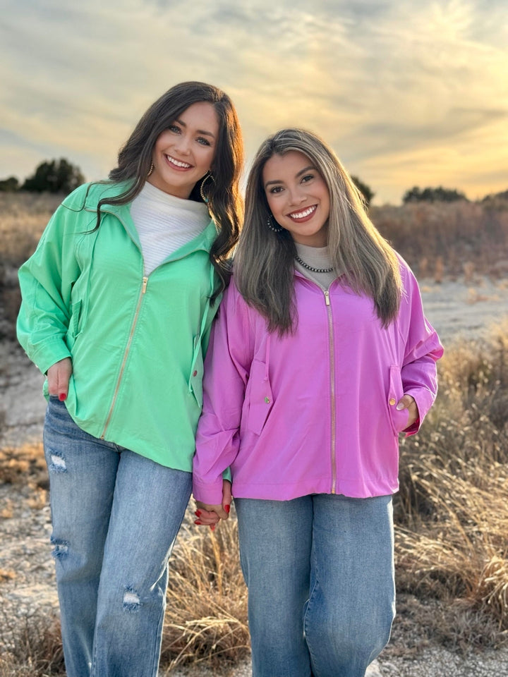 Quincey Casual Windbreaker