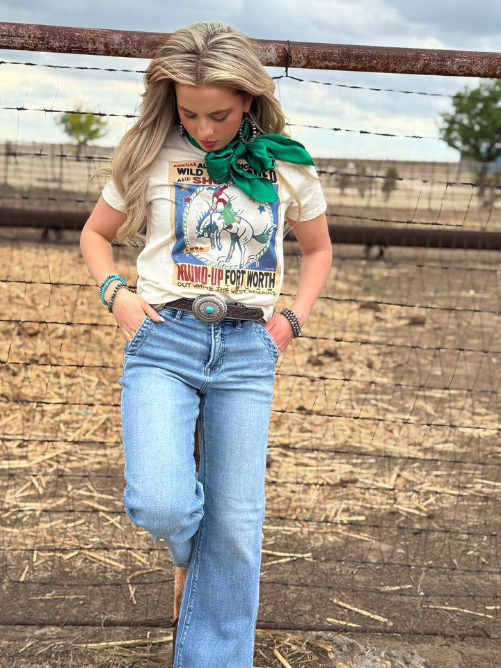 Rodeo Greetings Bronc Tee