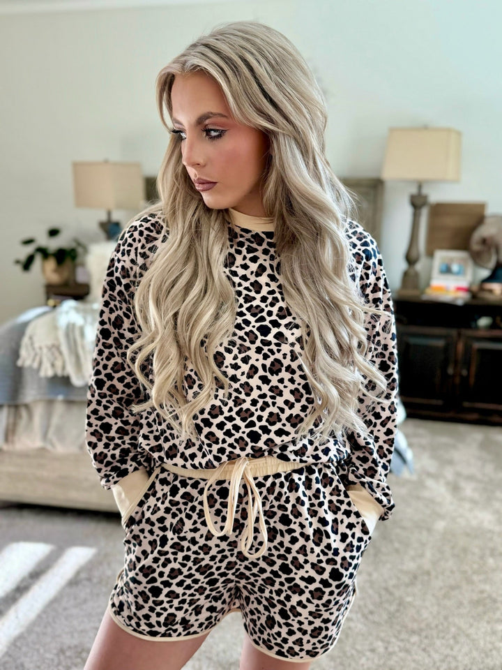 Palmer Leopard Short Set
