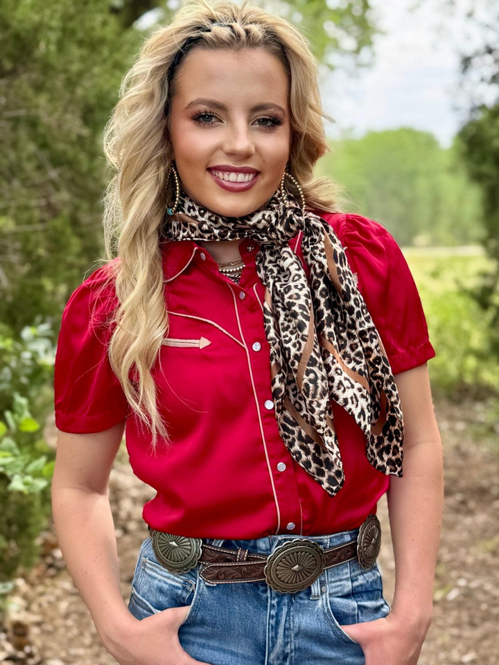 Howdy Hanny Pearl Snap Top