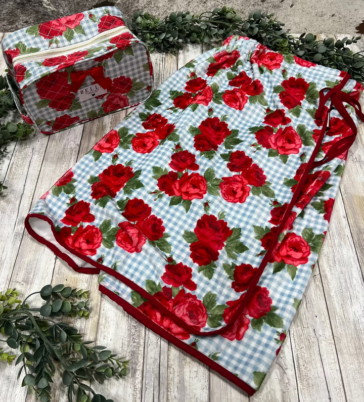 Quilted Cosmetic Bag