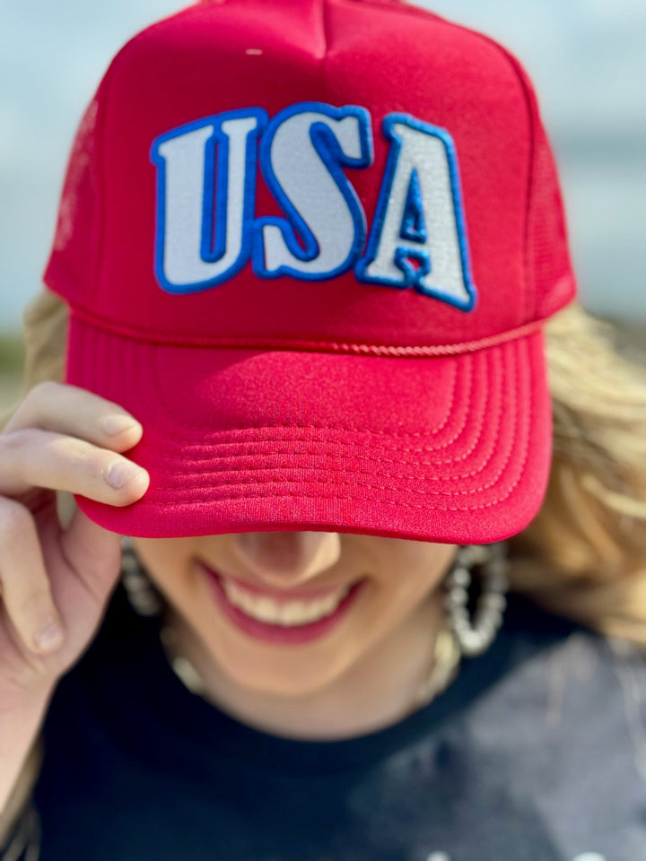 USA Trucker Cap by Texas True Threads