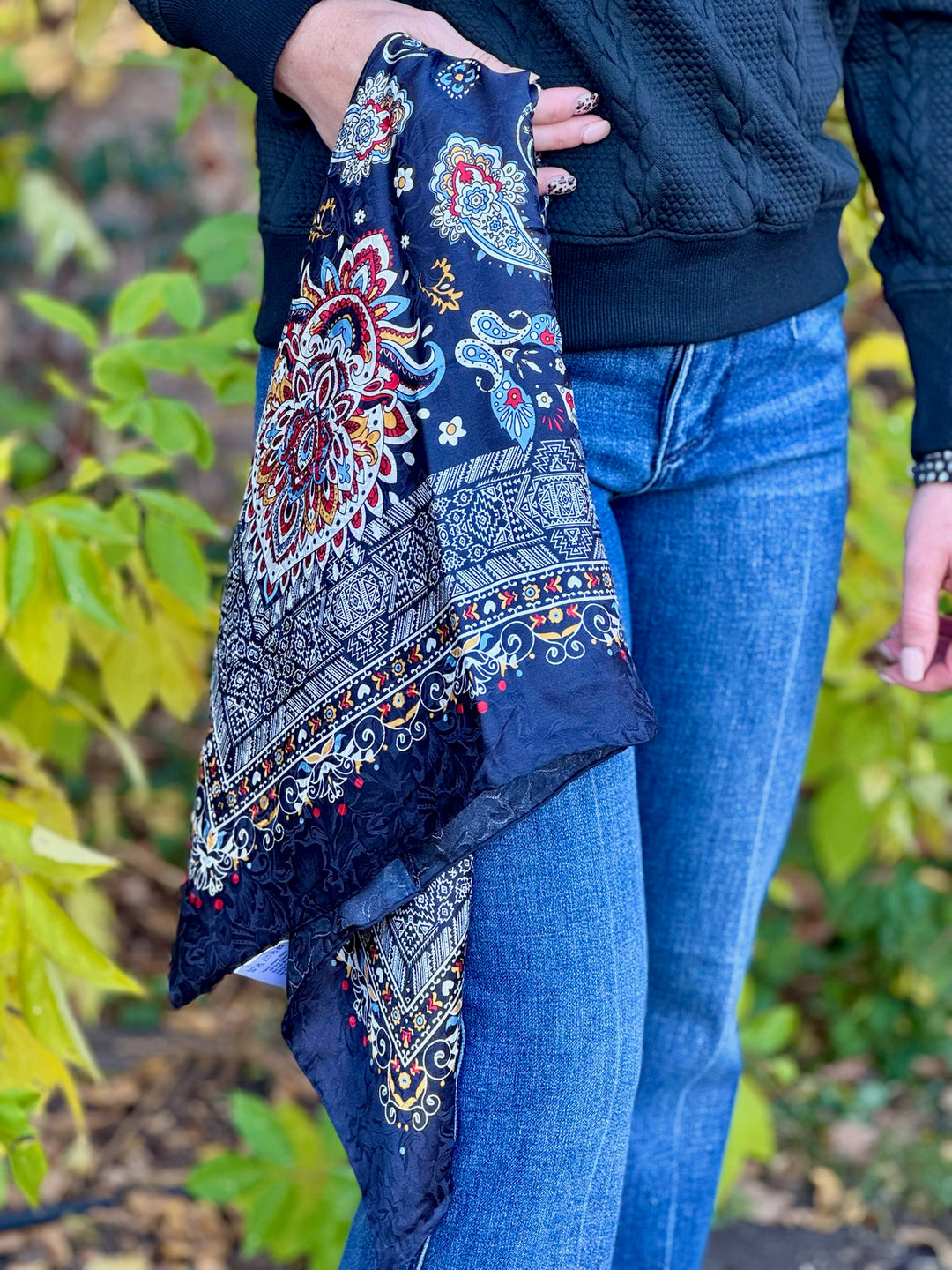 34.5" Wyoming Traders Silk Wild Rags