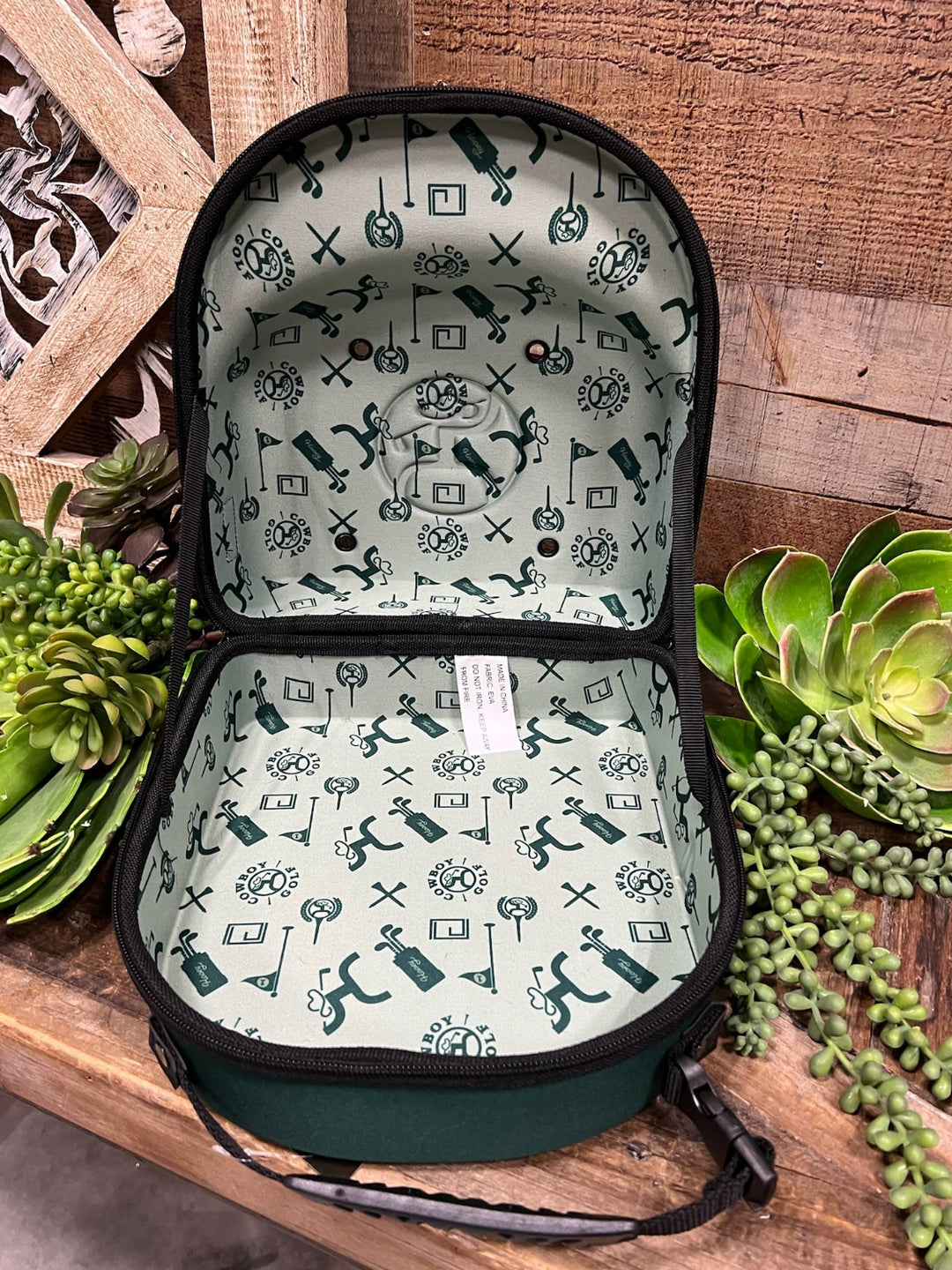 Large Green Cap Carrier by Hooey