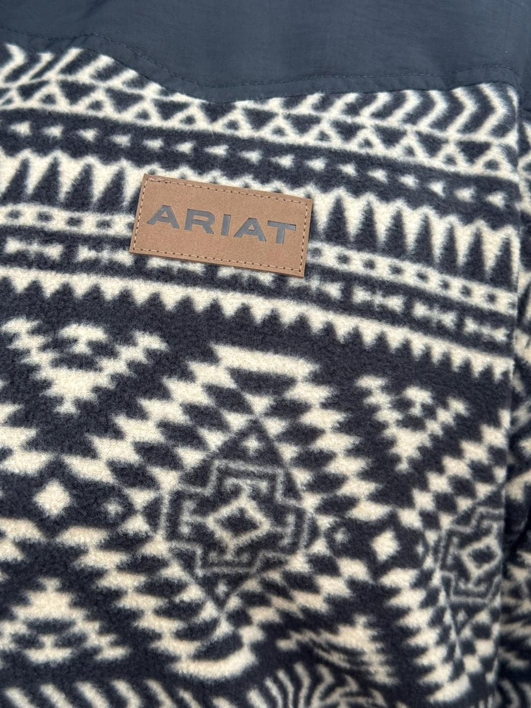 Men's Basis Black Southwest Fleece Pullover by Ariat