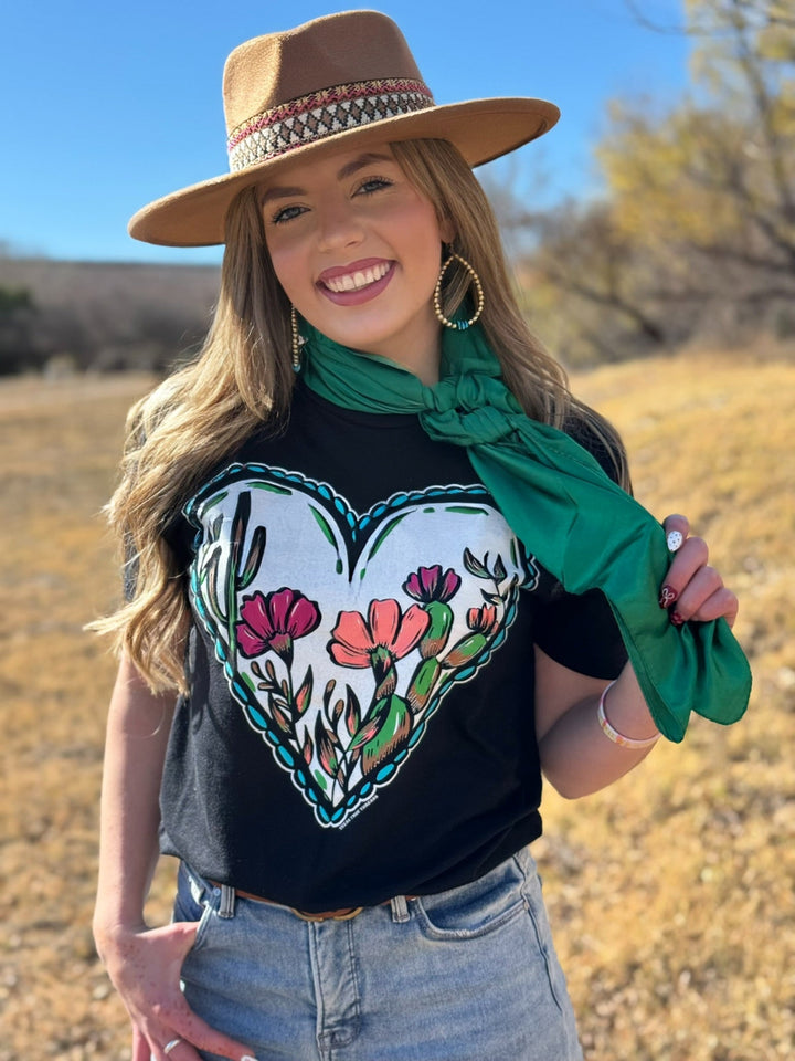 Lauren's Western Heart Graphic Tee by Texas True Threads