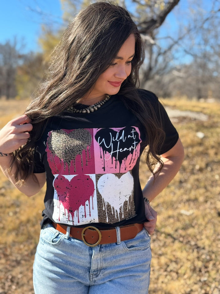 Wild at Heart Graphic Tee by Texas True Threads