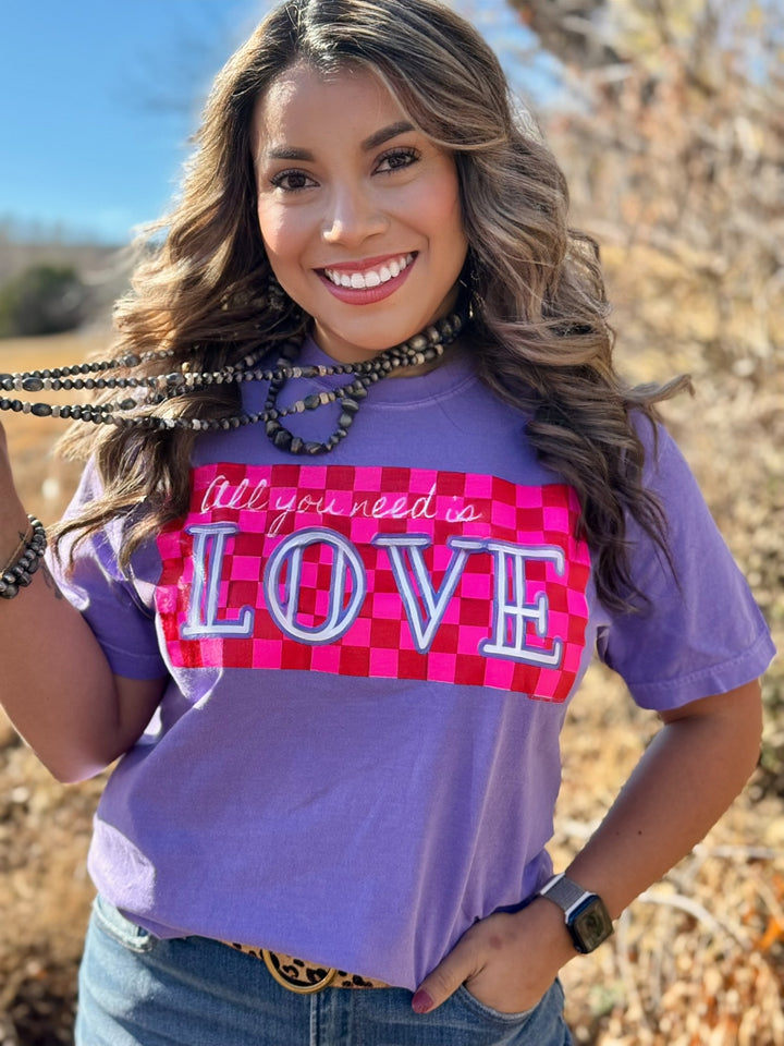 All You Need is Love Graphic Tee by Texas True Threads