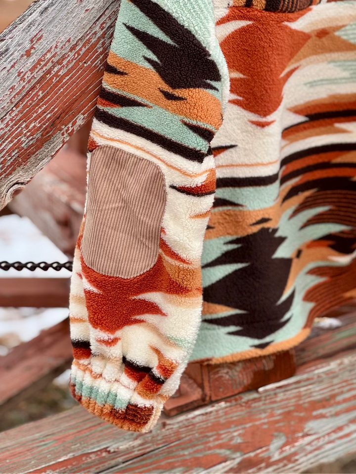 Telluride Aztec Sherpa Pullover