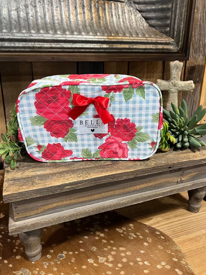 Quilted Cosmetic Bag