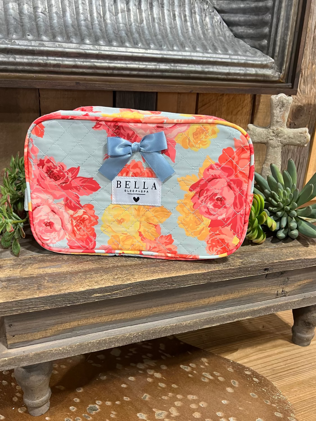 Quilted Cosmetic Bag