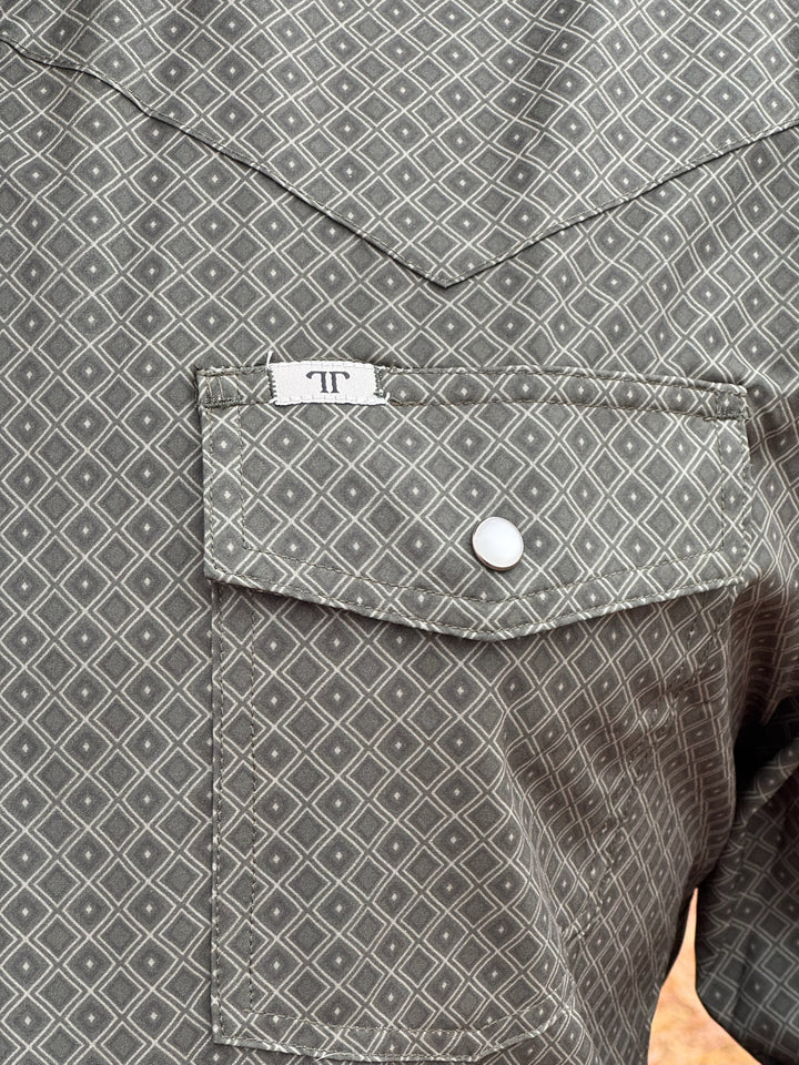 The Buddy Green Long Sleeve Snap Shirt by Ferrell