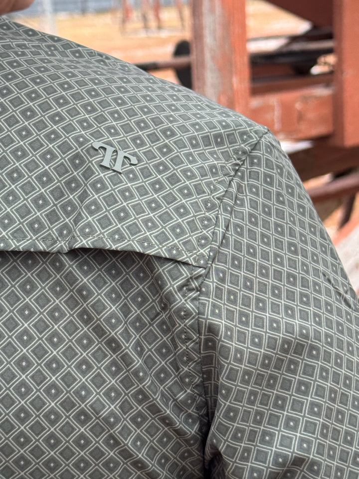 The Buddy Green Long Sleeve Snap Shirt by Ferrell