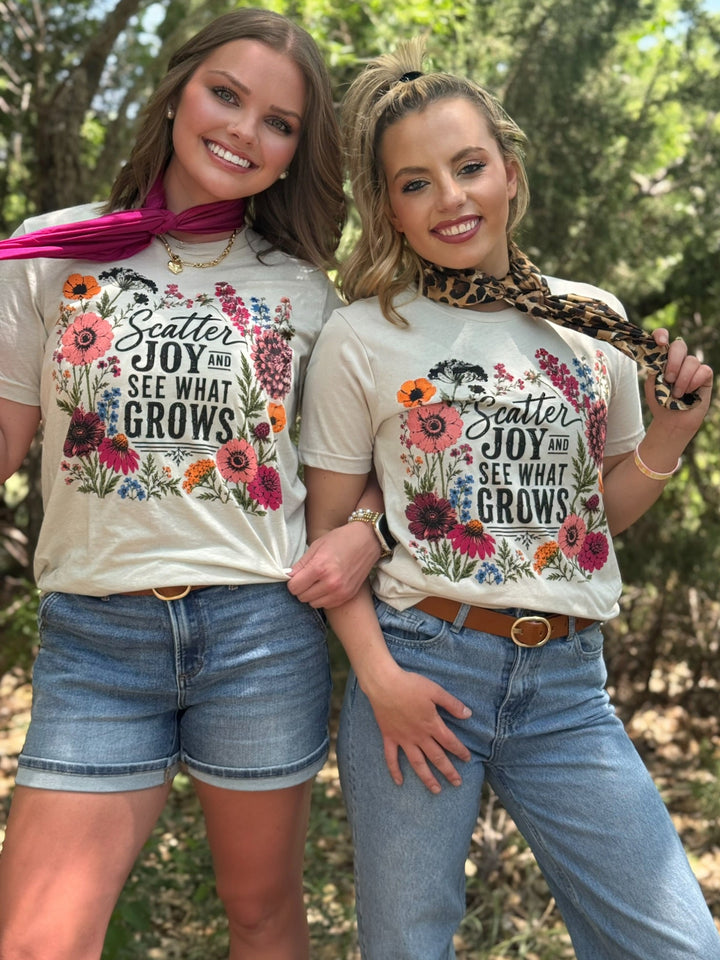 Scatter Joy Tee by Texas True Threads