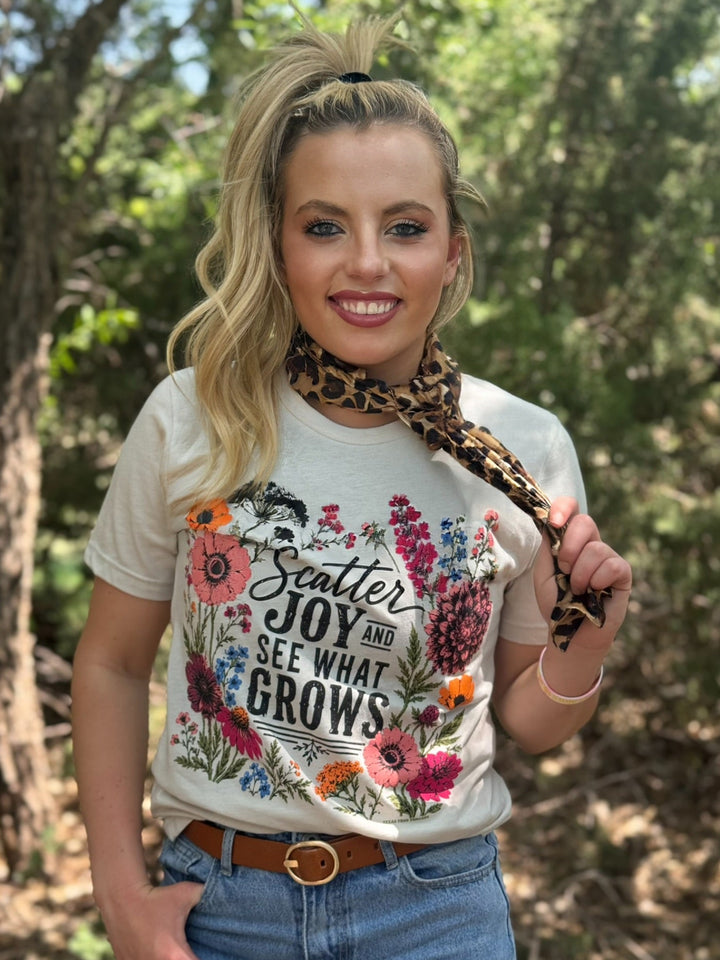 Scatter Joy Tee by Texas True Threads