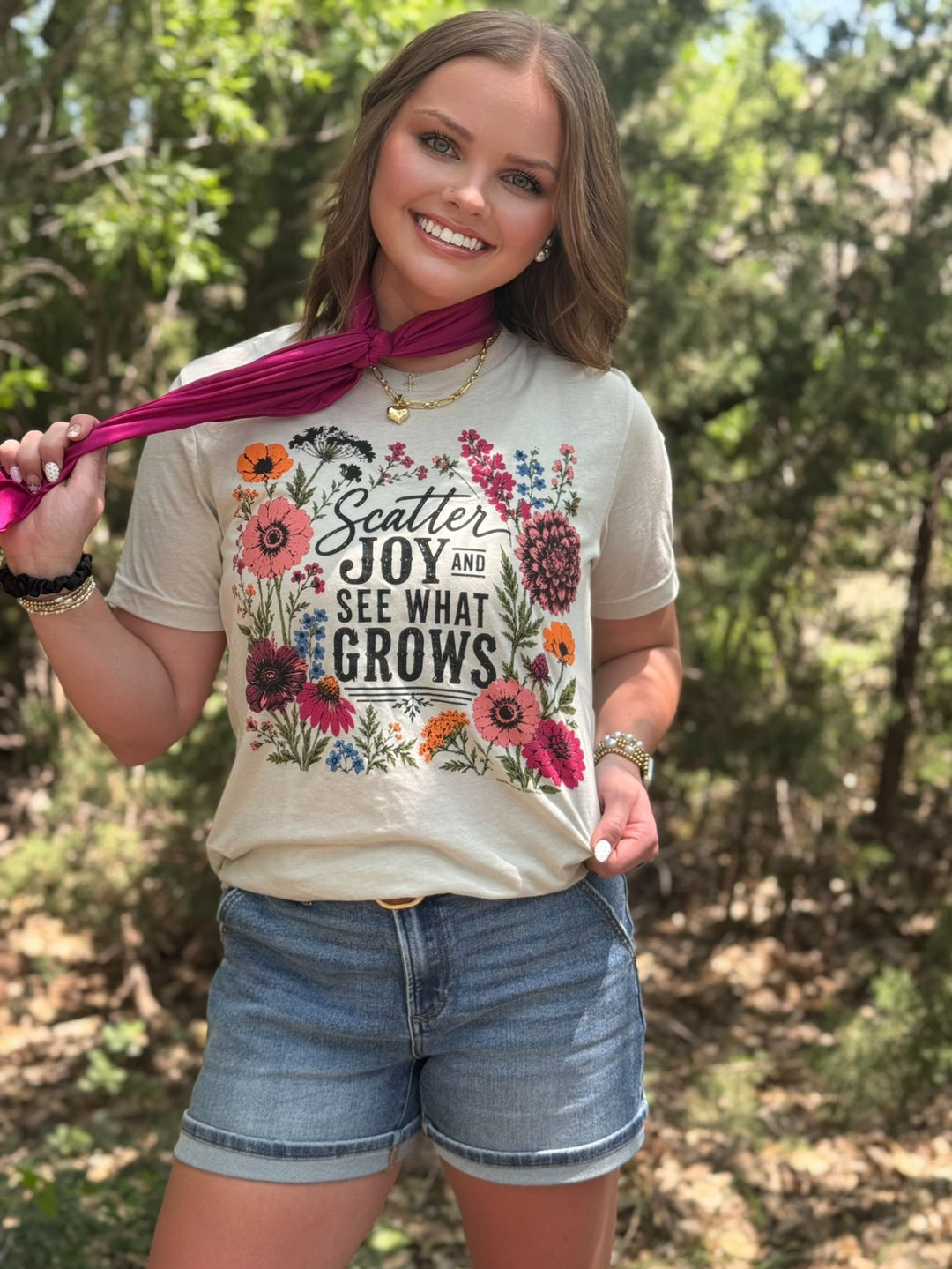 Scatter Joy Tee by Texas True Threads