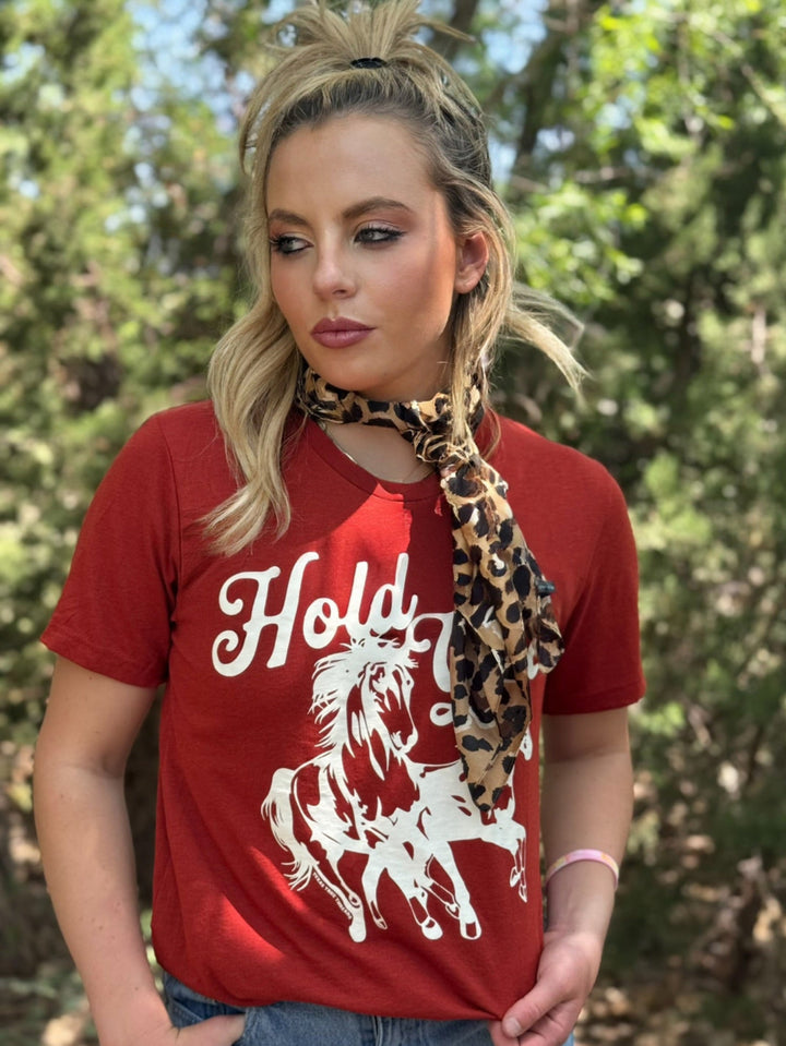 Hold Your Horses Tee by Texas True Threads