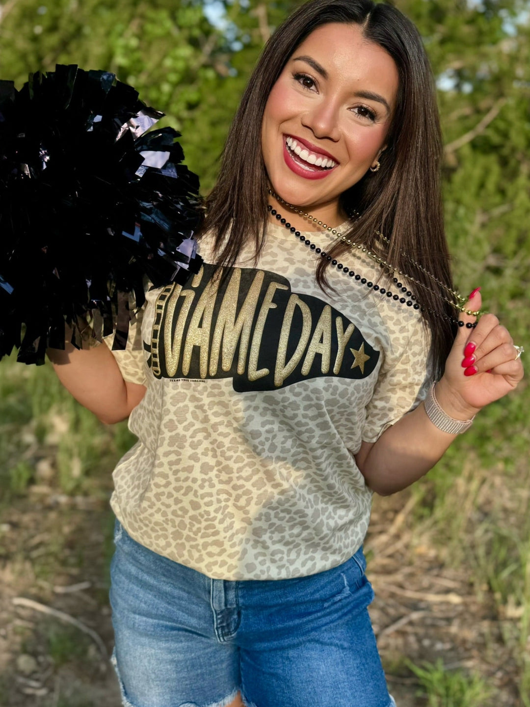 Customized Pennant Game Day Graphic Tee by Texas True Threads