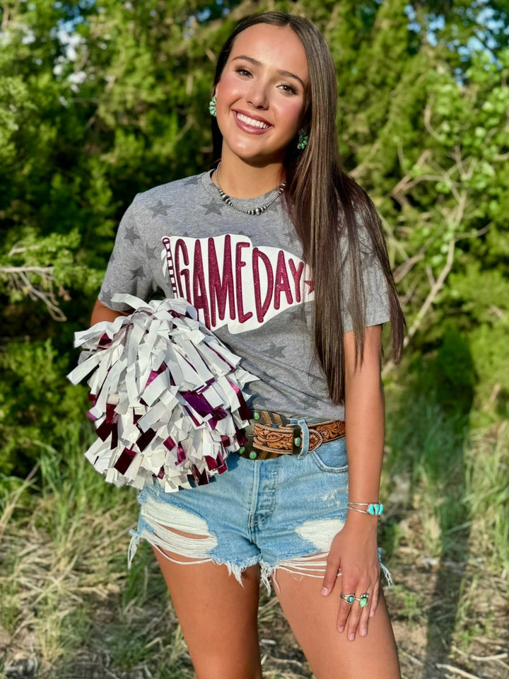 Customized Pennant Game Day Graphic Tee by Texas True Threads