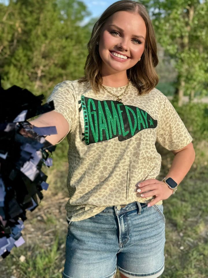 Customized Pennant Game Day Graphic Tee by Texas True Threads