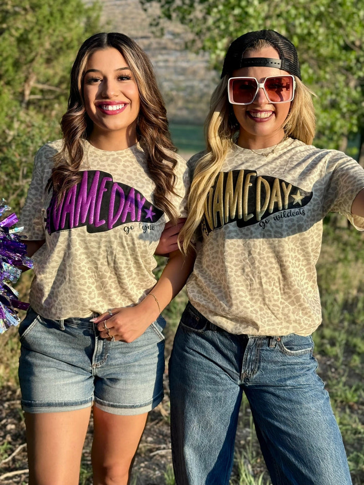 Customized Pennant Game Day Graphic Tee by Texas True Threads