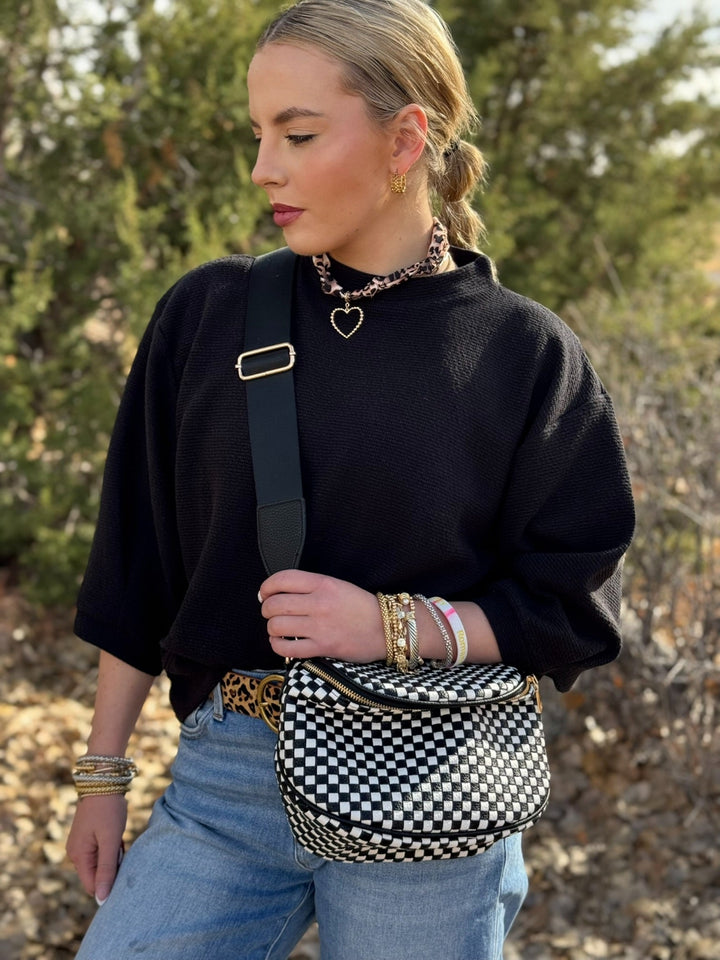 Brooklyn Checkered Bum Bag