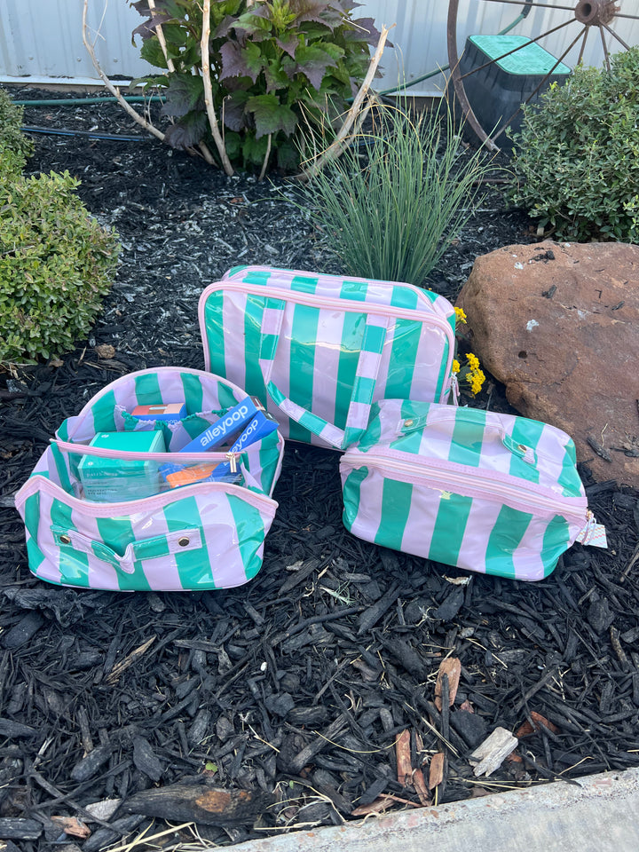 Rectangle Gloss & Go Toiletry/Makeup Bag
