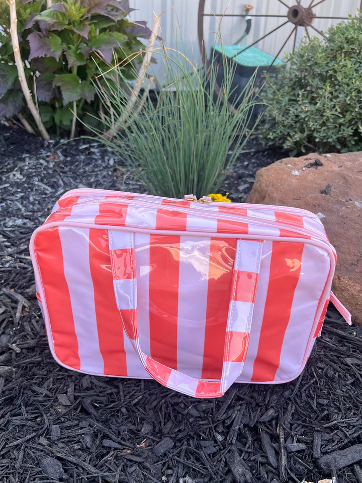 Gloss & Go Colorful Cosmetic/Toiletry Bag
