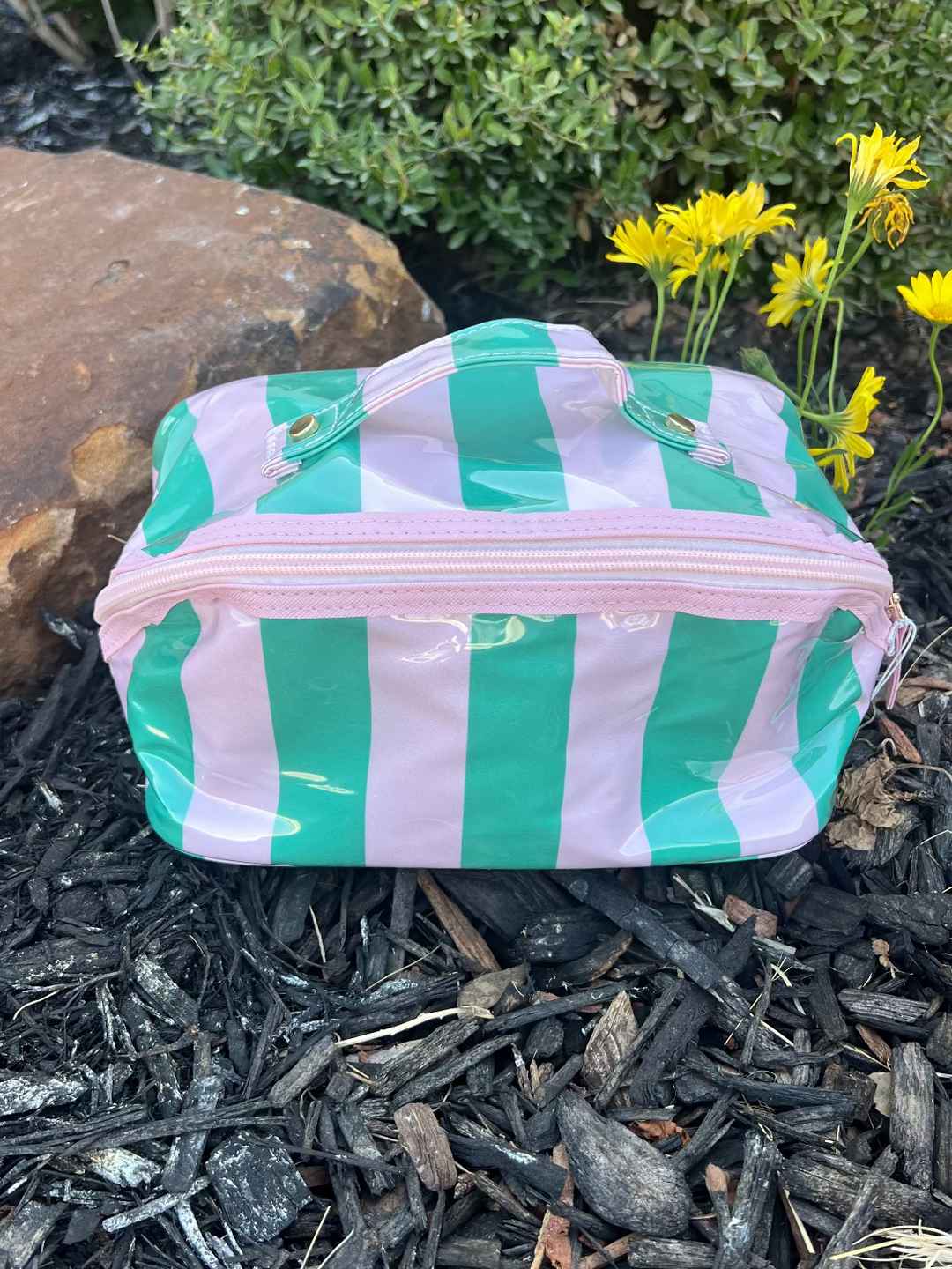 Rectangle Gloss & Go Toiletry/Makeup Bag