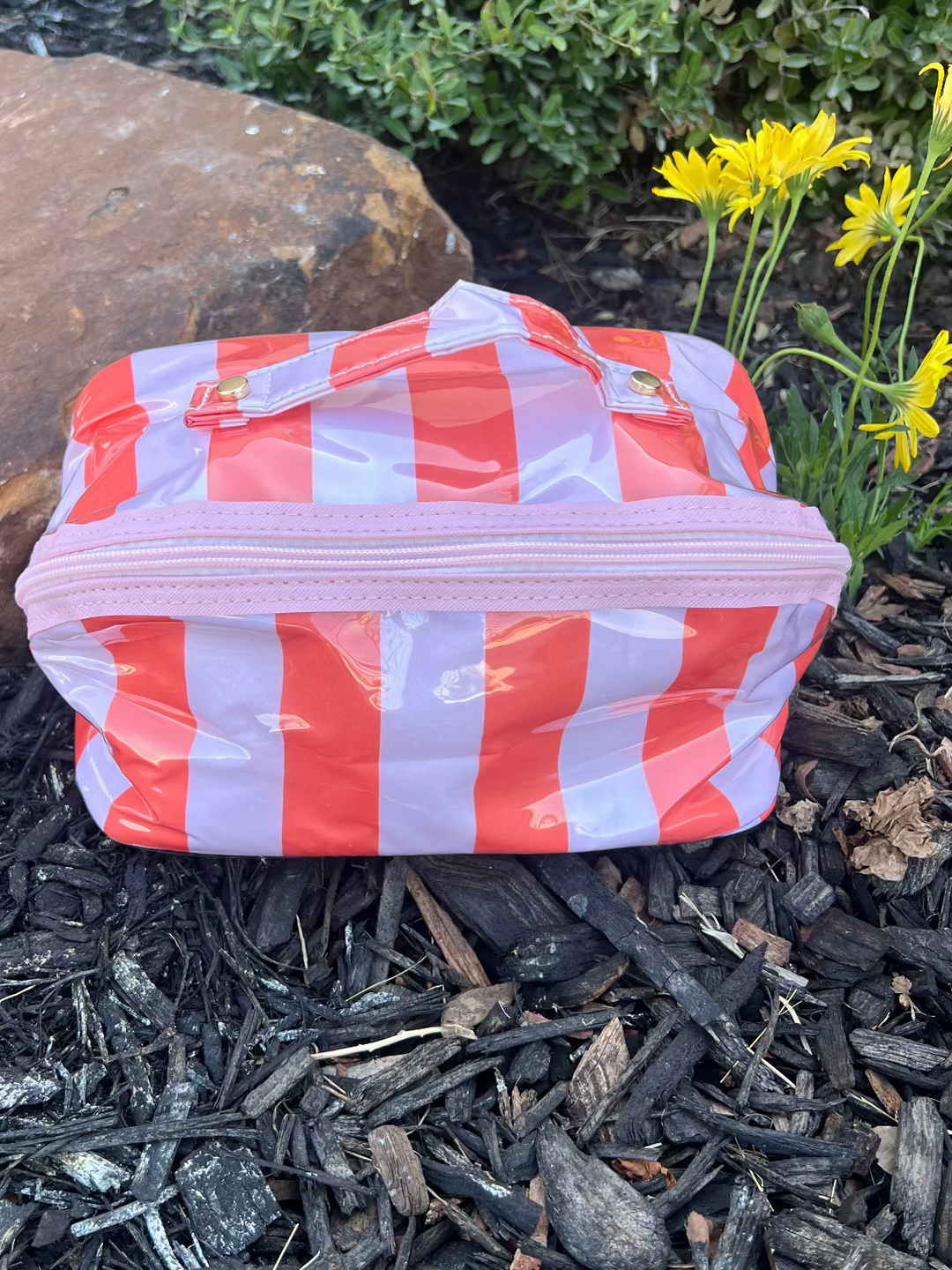 Rectangle Gloss & Go Toiletry/Makeup Bag