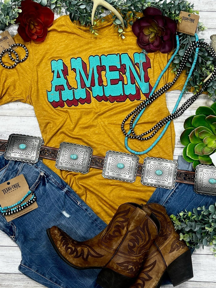 Western Amen Graphic Tee by Texas True Threads