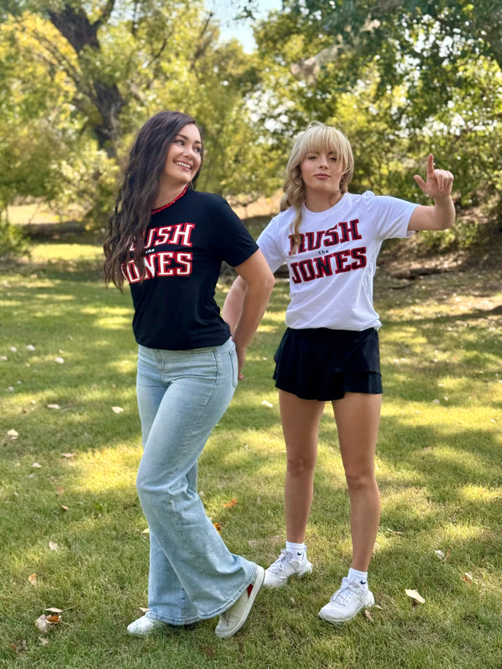Original Rush the Jones Graphic Tee by Texas True Threads