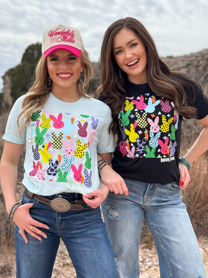 Bunny Love Graphic Tee by Texas True Threads