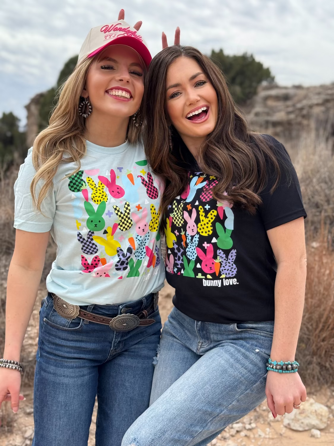 Bunny Love Graphic Tee by Texas True Threads