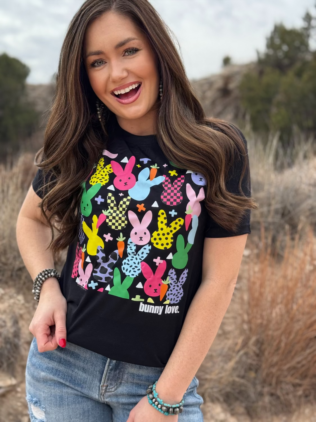 Bunny Love Graphic Tee by Texas True Threads