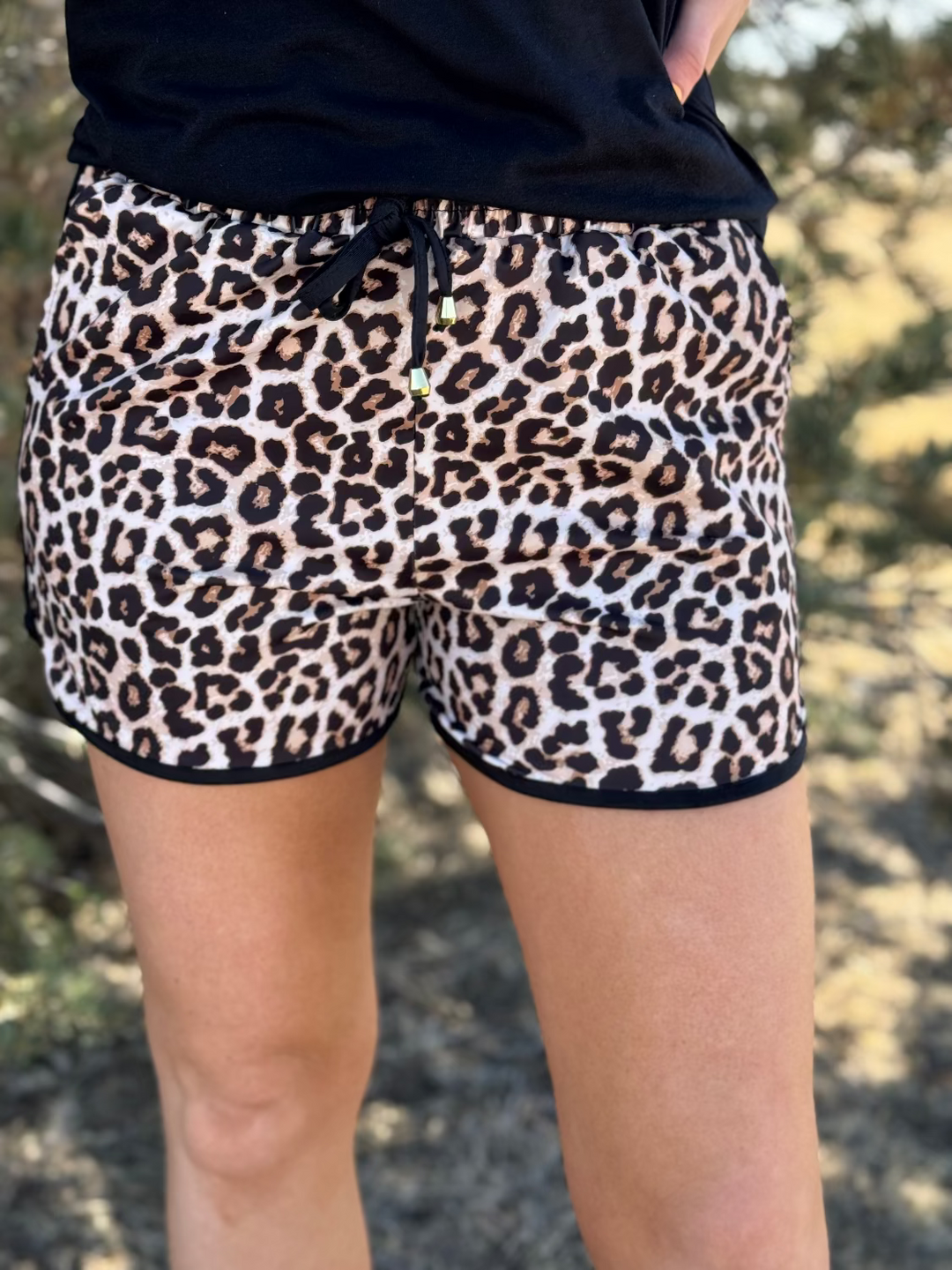 Jess Lea Leopard Shorts