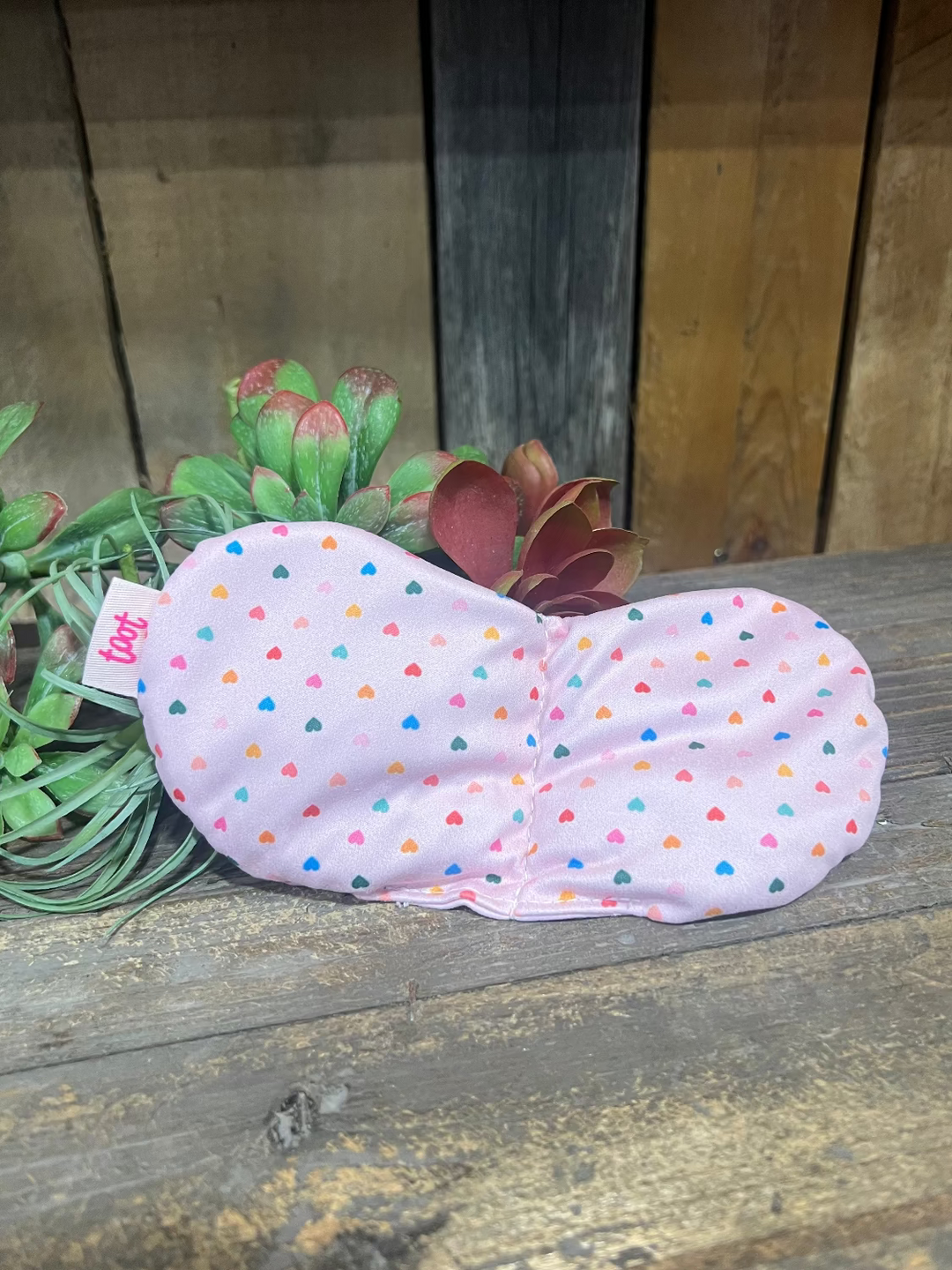 Tiny Hearts Weighted Eye Pillow