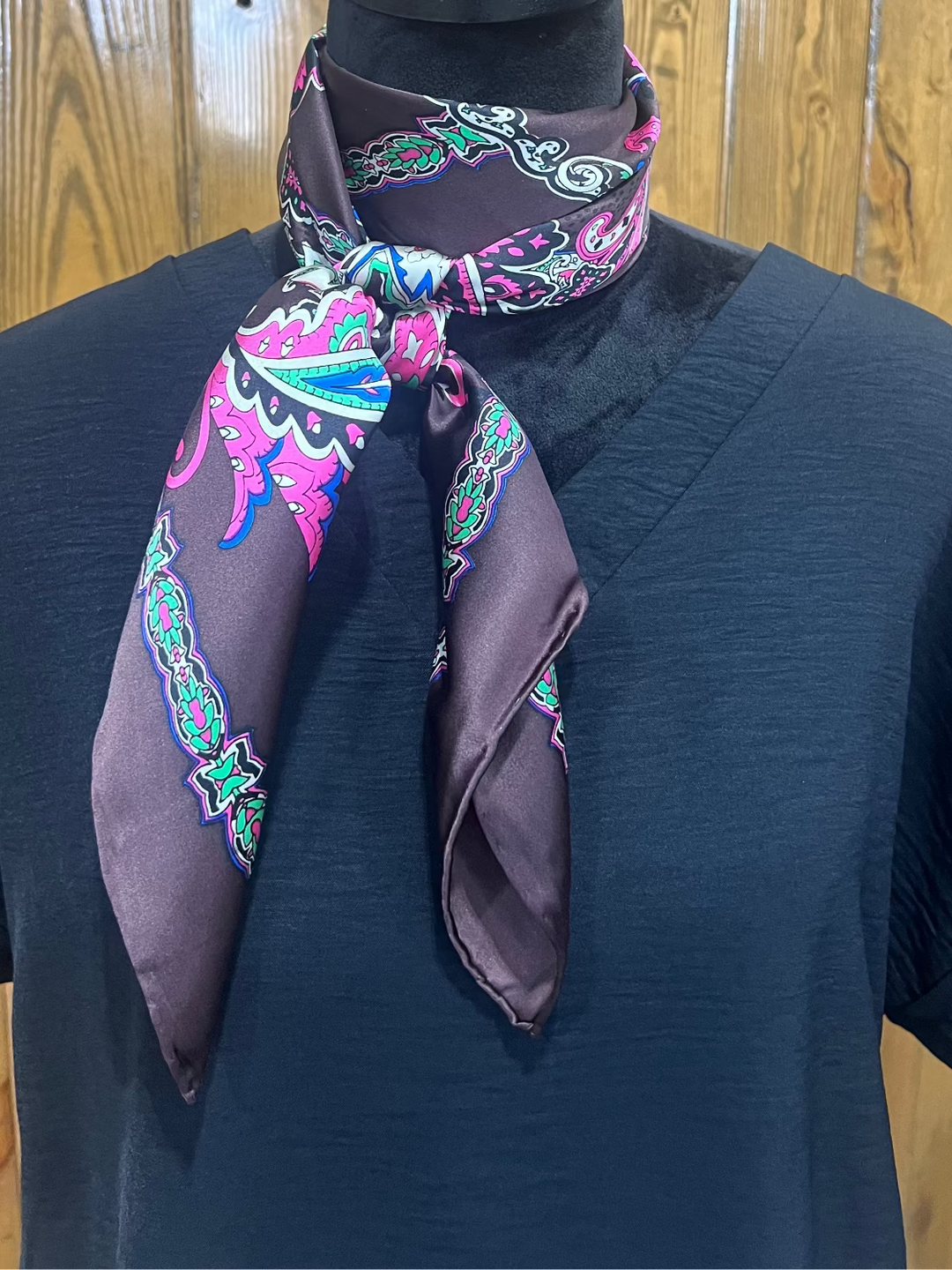 34.5" Wyoming Traders Silk Wild Rags