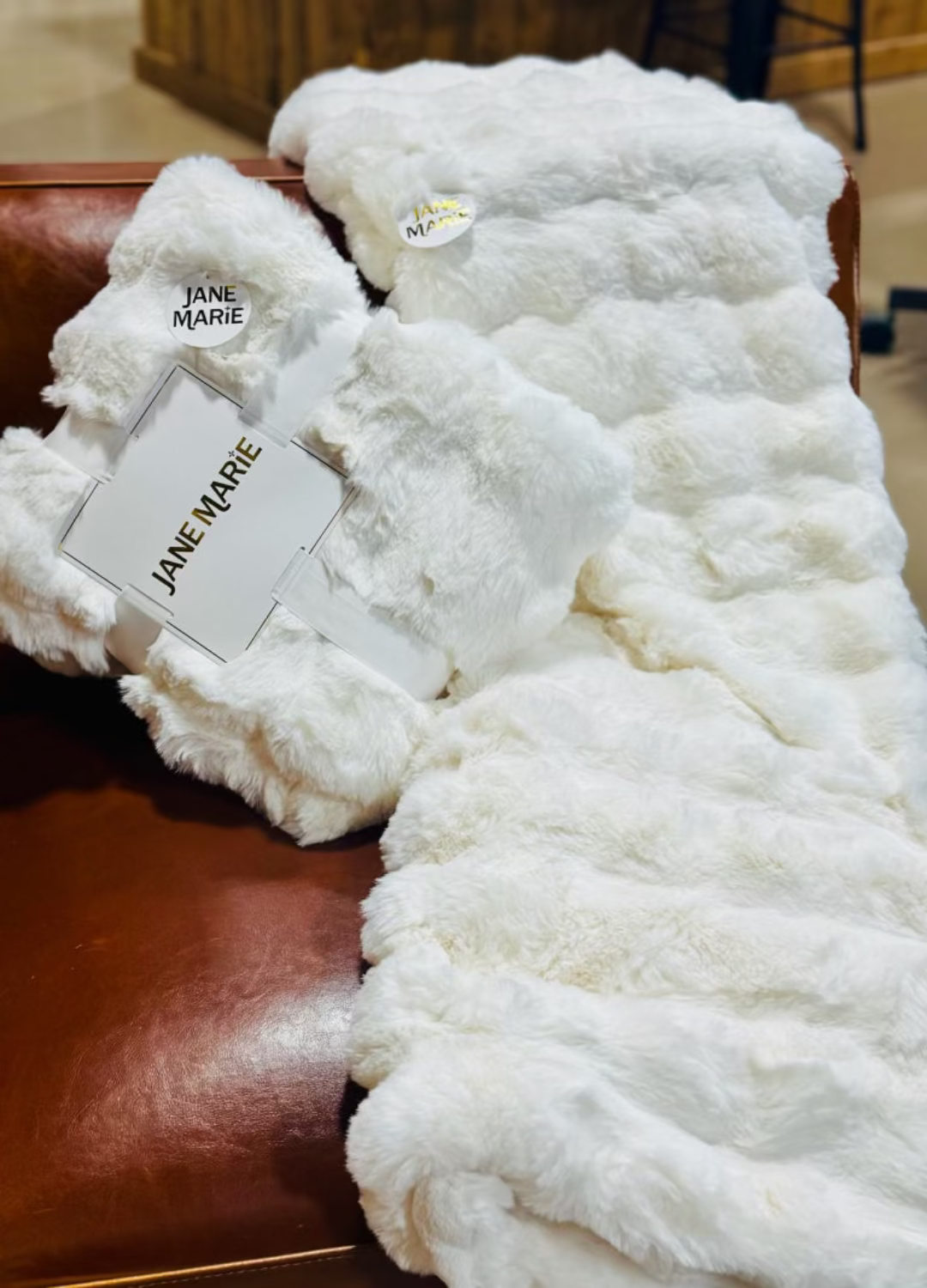 Faux Fur Throw Blanket