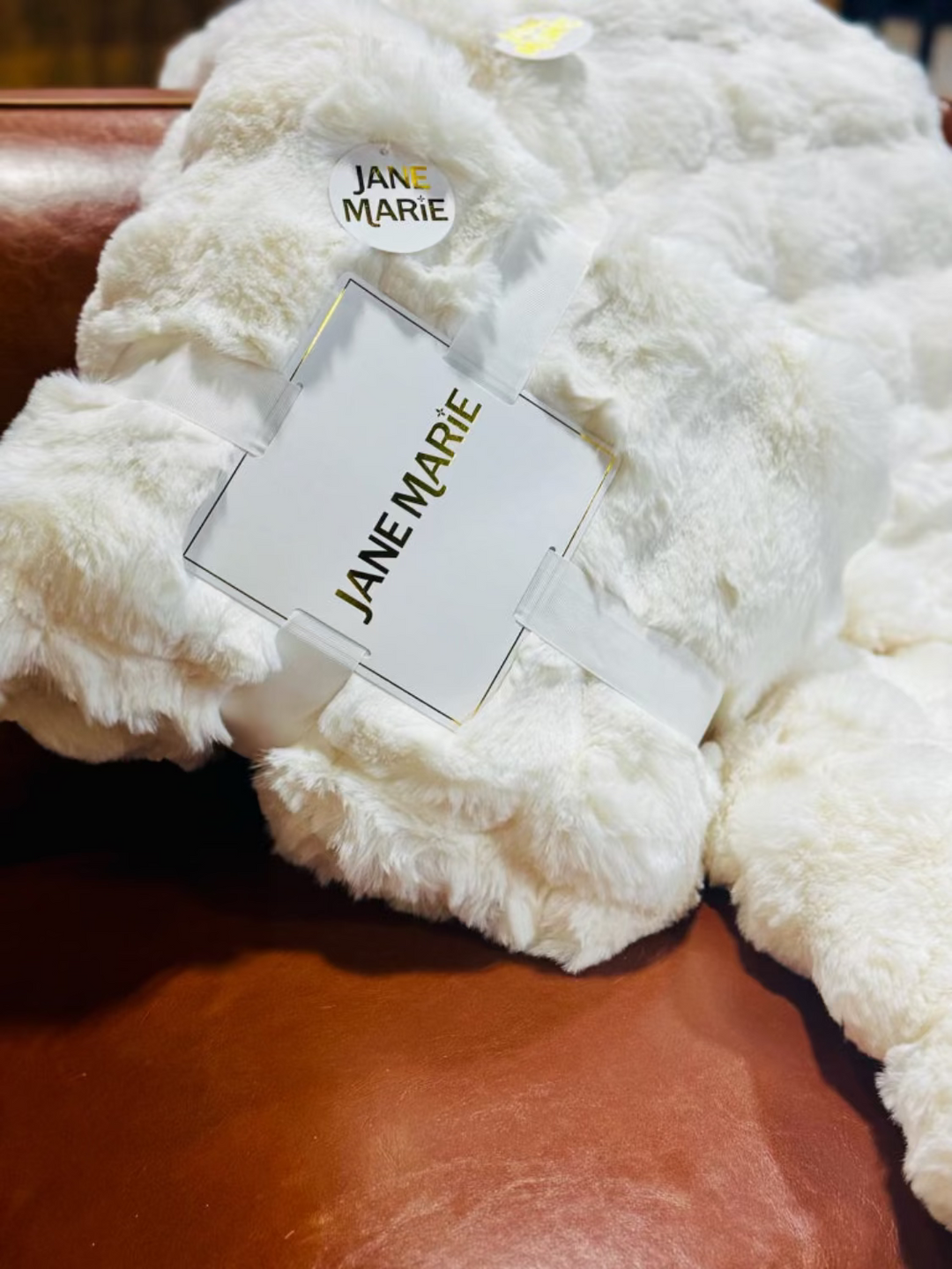 Faux Fur Throw Blanket