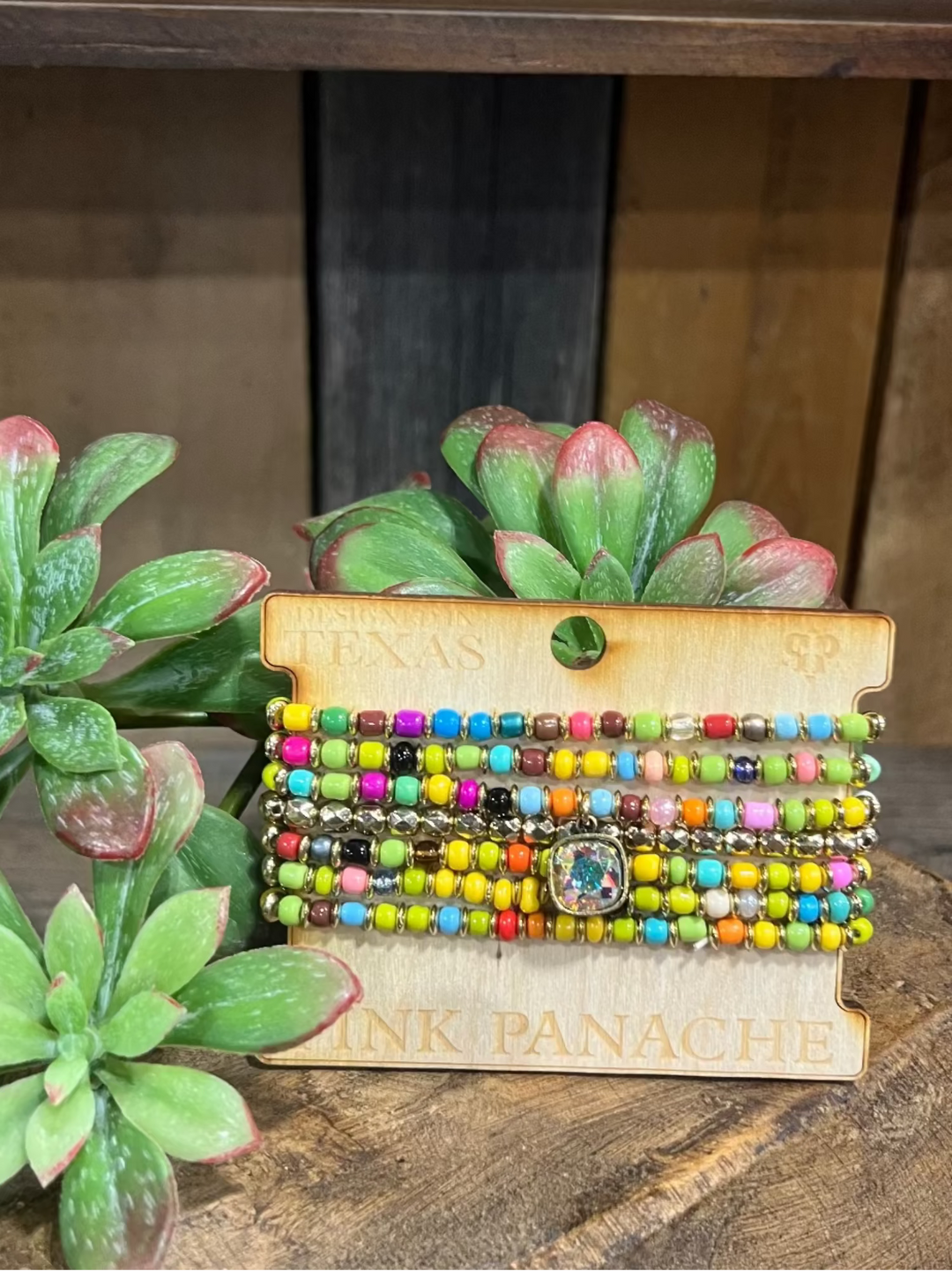 Color the Rainbow 7 Strand Bracelet