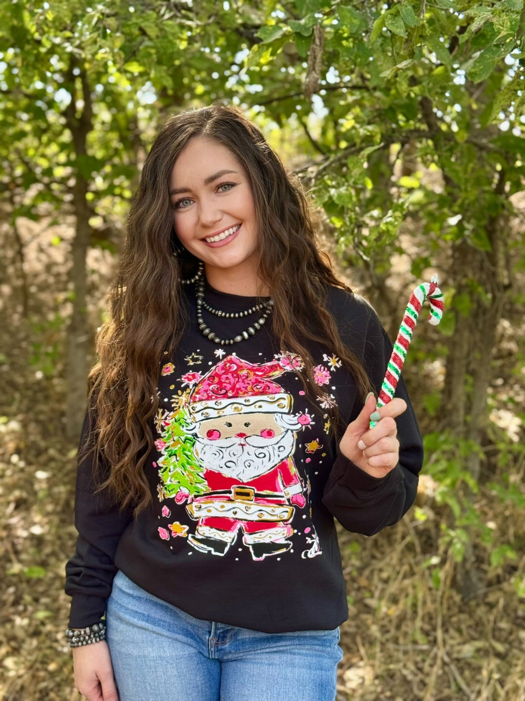 Callie's Santa Claus Graphic Tee by Texas True Threads