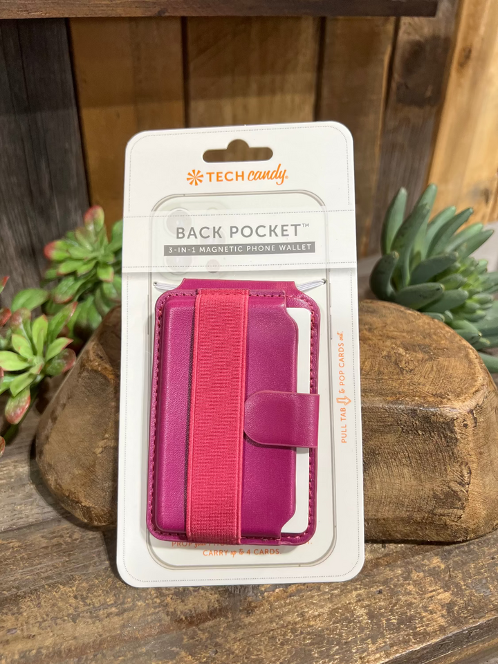 Back Pocket 5 in 1 Magnetic Phone Wallet