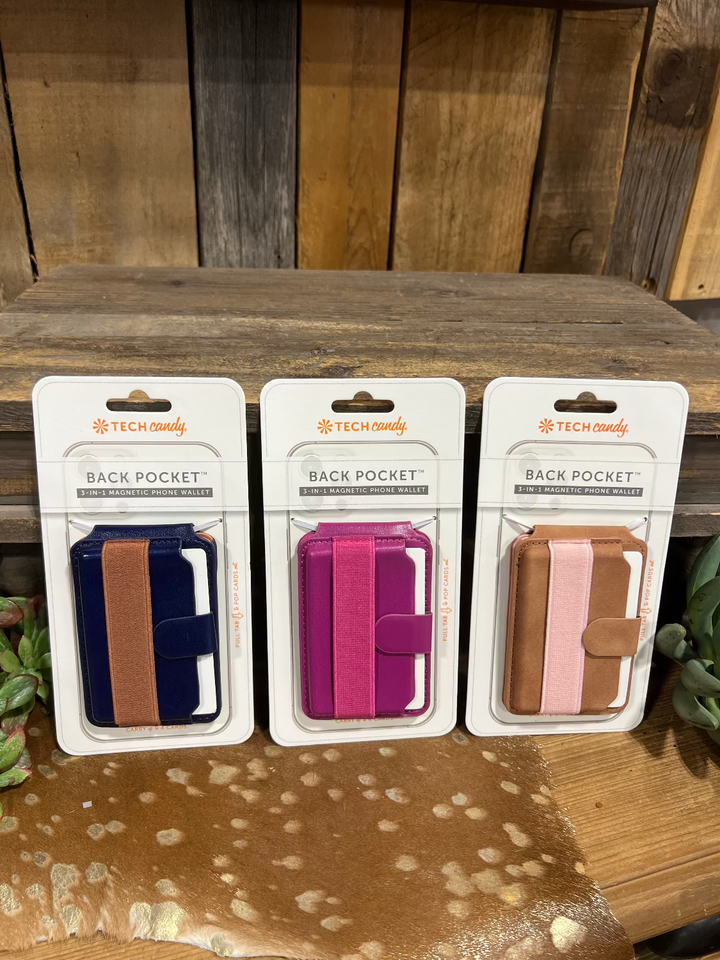 Back Pocket 5 in 1 Magnetic Phone Wallet