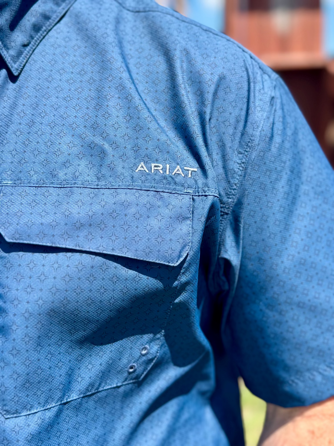 Brey Printed Ven Tek Outbound Shirt by Ariat