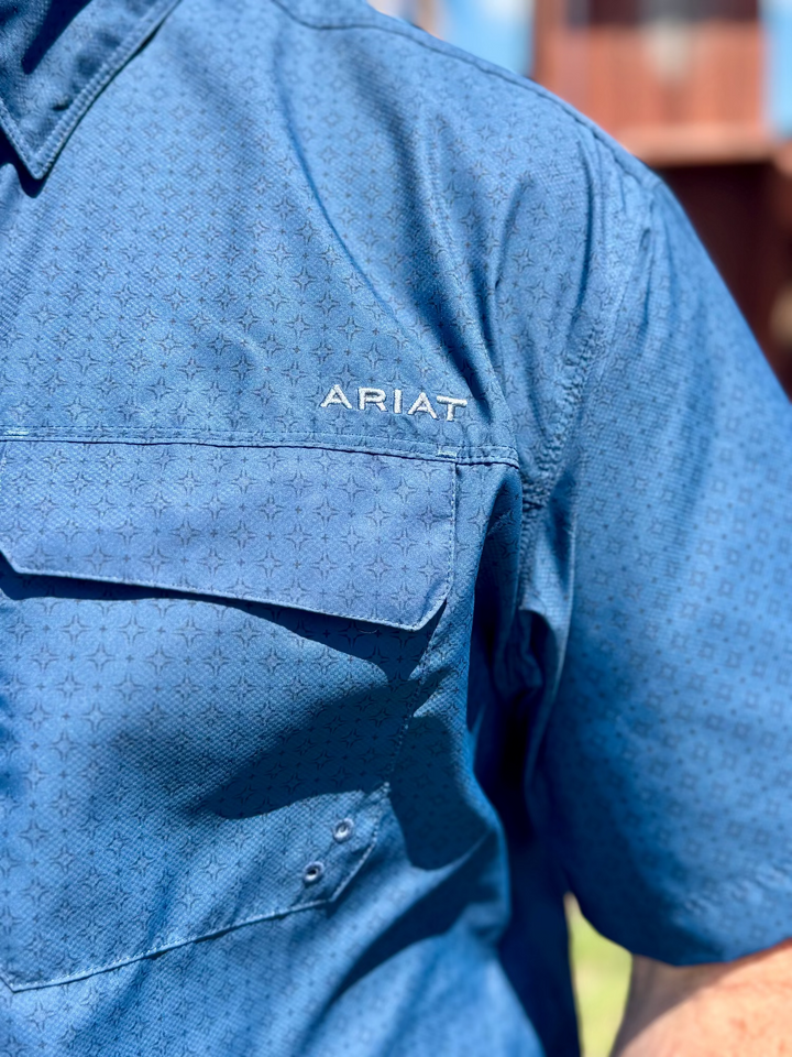 Brey Printed Ven Tek Outbound Shirt by Ariat