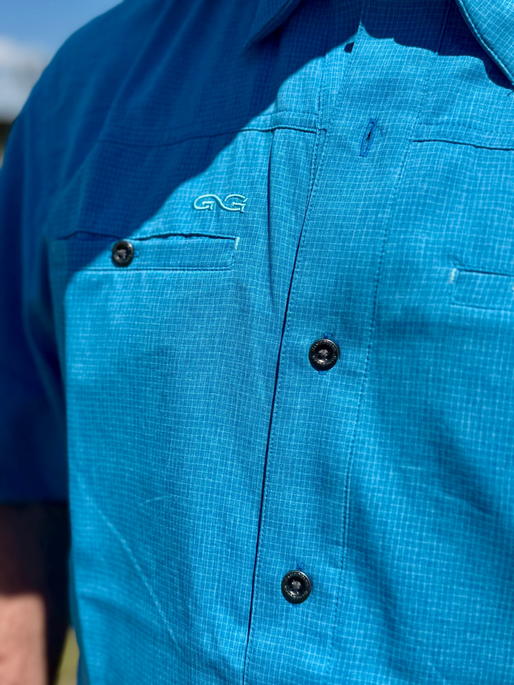 Camisa Maverick Blue Gill Shirt by GameGuard